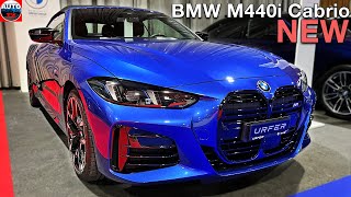 New BMW M440i Convertible 2024  Visual REVIEW interior amp exterior Design [upl. by Gravante135]