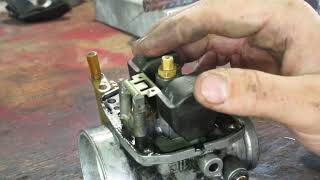 Yamaha enticer 340￼ carburetor clean [upl. by Ivers87]