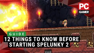 Spelunky 2 12 things you should know before you play  Guide [upl. by Eessej348]