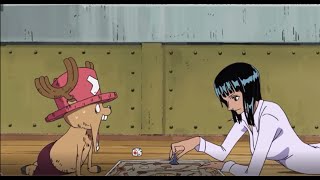 Nico Robin and Chopper funny cute moments Robin being like a mom to Chopper [upl. by Durrell491]