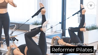 Reformer Pilates Session  Village Pilates [upl. by Sisxela]