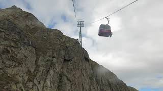 Luftseilbahn Bettmeralp  Bettmerhorn Bergfahrt [upl. by Enedan]