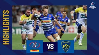 Highlights  DHL Stormers v ASM Clermont Auvergne Round 4│Heineken Champions Cup 202223 [upl. by Achilles]