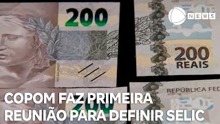 Copom faz primeira reunião do ano para definir taxa básica de juros [upl. by Clarkson]