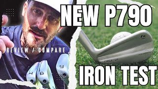 I compare the NEW TaylorMade P790 to my gamer irons  trottiegolf [upl. by O'Gowan257]