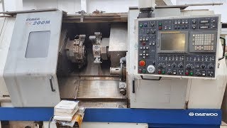 Daewoo puma tx200 m Tornio cnc [upl. by Susanna]