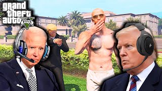 US Presidents Assassinate Andrew Tate In GTA 5 [upl. by Queridas]