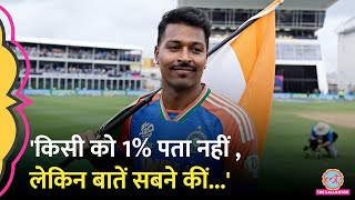 Hardik Pandya ने मैच जीतते ही किसे सुनाया Virat Dhoni Rohit पर भी बोले  IND vs SA Final [upl. by Anahsar]