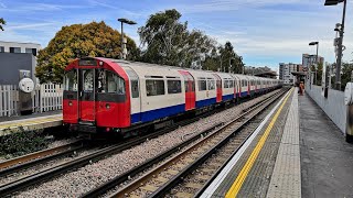 First Person Journey Piccadilly Line 1973 Tube Stock Acton Town to Alperton 29th December 2023 [upl. by Cynarra]