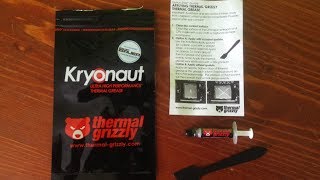 Thermal Grizzly Kryonaut 1g Unboxing [upl. by Sadira]