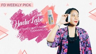 Hada Labo Ultimate Moisturizing Cleansing Oil  FD Weekly Pick [upl. by Lupita170]