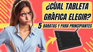 🔴TE ENSEÑO Las Mejores Tabletas Gráficas Económicas para Principiantes [upl. by Nissensohn]