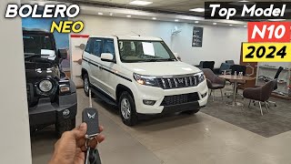 Mahindra Bolero Neo Top Model N10 2024 ❣️ BOLERO NEO Reallife Review 😍 [upl. by Salocin681]