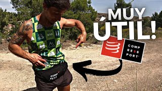 COMPRESSPORT FREE PRO 👍 CINTURÓN Trail RUNNING 🏃‍♀🏃 Review [upl. by Eissen]