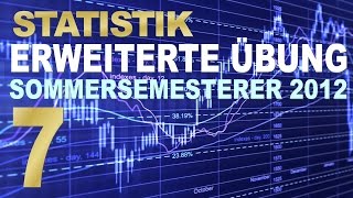 StatistikÜbung erweiterter Kurs  7 Video [upl. by Nelleyram191]