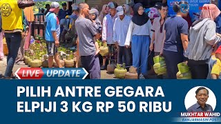 Harga Gas Elpiji Melon Melonjak Rp 50 Ribu di Kalsel Warga Ulu Benteng Pilih Antre di Pangkalan [upl. by Alohcin92]