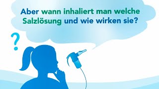 PARI  Inhalation von Salzlösung So wirkt unterschiedlicher Salzgehalt [upl. by Twitt446]