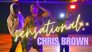 Chris Brown  Sensational Dance Class Choreography by Aliya Janell  MihranTV [upl. by Ewolram]