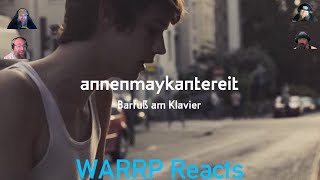 HENNING MAY OF ANNENMAYKANTEREIT IS A PHENOM WARRP Reacts to Barfuß Am Klavier [upl. by Legra152]