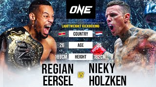 Regian Eersel vs Nieky Holzken  Full Fight Replay [upl. by Treborsemaj]