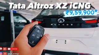 2024 New Tata Altroz XZ iCNG MT Model Features amp Review [upl. by Julian]