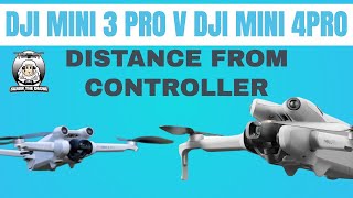 DJI Mini 3 Pro V DJI Mini 4 Pro in distance which is better shaunthedrone [upl. by Cohla]