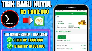 TRIK NUYUL GOSHARE TERBARU amp TERCEPAT TANPA UNDANG TEMAN 100 WORK  APLIKASI PENGHASIL UANG 2024 [upl. by Notyard]