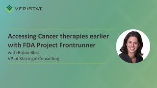 Accessing Cancer therapies earlier with FDA Project Frontrunner [upl. by Eignav]