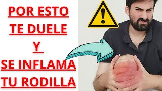 🦵 QUÉ PROVOCA EL DOLOR LÍQUIDO E INFLAMACIÓN DE RODILLA ✅REPASO DE LAS CAUSAS MÁS COMUNES [upl. by Koosis573]