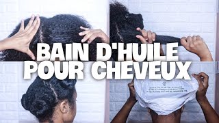 Bain dhuile pour cheveux secs abimés et cassants [upl. by Harhay251]