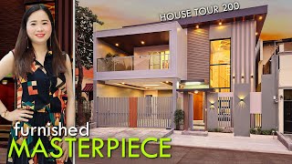 Affordable Haven of Extravagance A Designers Dream Fully Furnished Modern House House Tour 200 [upl. by Cirek]