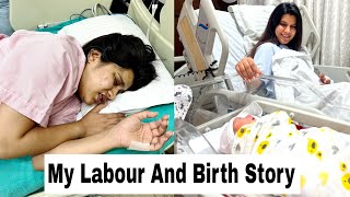 My Labour And Birth Story  Everything Explained [upl. by Ahsikram522]