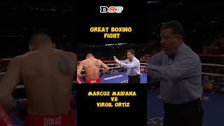 The Great Fight of Marcuz Maidana vs Victor Ortiz boxing boxinghighlights greatestfights [upl. by Xonk]