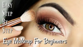 Beginners Eye Makeup Tutorial  Parts of the Eye  How To Apply Eyeshadow [upl. by Xenos]