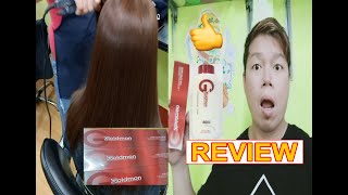 HAIR COLOR REVIEW USING GOLDMON BY MONDES PRODUCT [upl. by Madelena939]