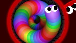 Slitherio Best Hacker Snake vs Troll Snake Epic Slitherio Gameplay [upl. by Piselli559]