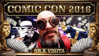 Bugigangas da Comic Con  Sr K Visita [upl. by Htelimay]