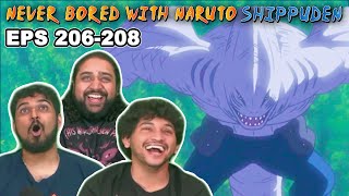 Killer BEE vs KISAME Naruto Shippuden REACTION 206208 [upl. by Sugna]