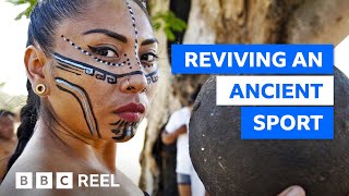 The ancient Mayan sport making a comeback – BBC REEL [upl. by Nwahsid259]