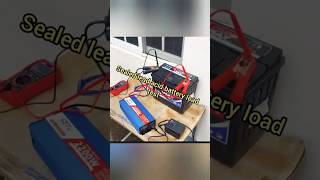 Old sealed lead acid battery load test diy battery viralvideo viral inverter power solar [upl. by Marko]