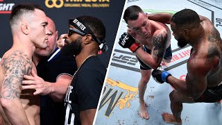 In Depth Colby Covington vs Tyron Woodley at UFC Vegas 11 [upl. by Enirak]