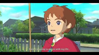 Ni no Kuni Wrath of the White Witch™ Remastered In 4K HD Post credits scene [upl. by Adnala]