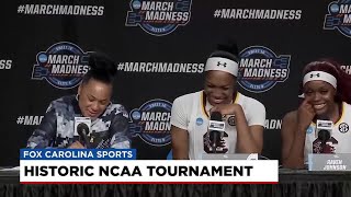 Dawn Staley’s motherly mentality for March Madness [upl. by Valene]