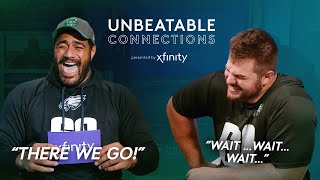 Landon Dickerson amp Jordan Mailata Do Their BEST Impressions of Teammates  Unbeatable Connections [upl. by Laurance751]