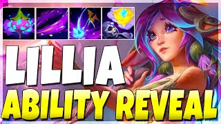 LILLIA ABILITIES REVEALED  Gameplay Teaser  League of Legends [upl. by Osnofledi]