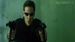 Matrix The Matrix  quotNeo y Trinity Escena del Lobbyquot  Escenas  Latino  HD [upl. by Gosnell934]