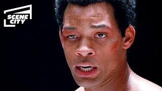 Ali Muhammad Ali vs George Foreman WILL SMITH FINAL FIGHT SCENE [upl. by Loomis]