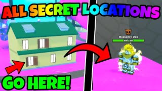 UPDATED How To Find ALL SECRET LOCATIONS In Anime Strike Simulator [upl. by Rory869]