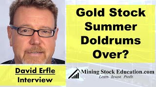 Gold Stock Summer Doldrums Ending with Pro Mining Investor David Erfle [upl. by Liebowitz]