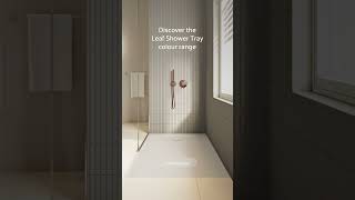 VitrA Leaf Shower Trays Elevate Your Shower Experience [upl. by Ekalb167]